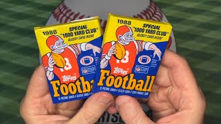 1988 Topps Football packs