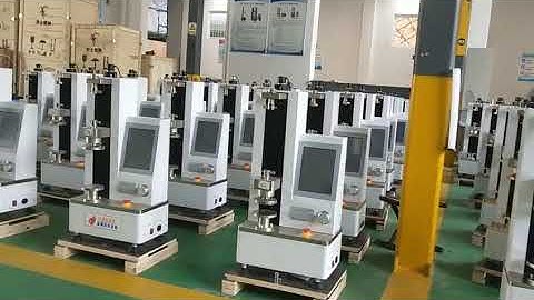 Spring testing machine