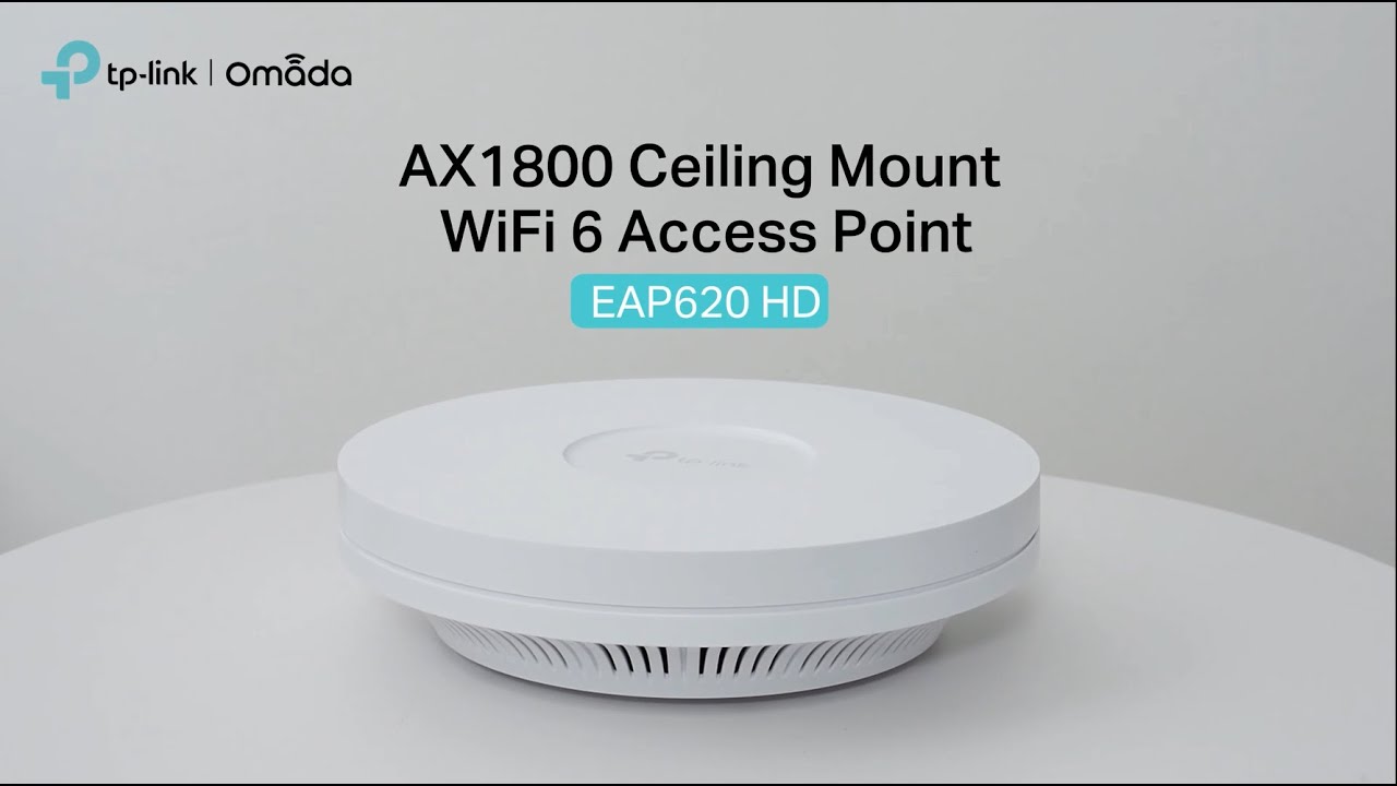 TP-Link EAP620 HD_V3 AX1800 Ceiling Mount Wi-Fi 6 Access Point