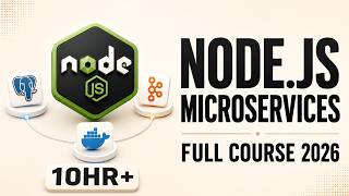 I'm Launching a 10+ Hour Node.js Microservices Course on YouTube | PostgreSQL, Kafka, Docker