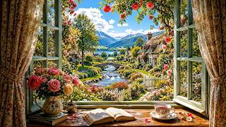 A Peaceful Morning by the Stream 🌹 Soft Piano Music for Reading, Relaxing & Slow Living screenshot 4
