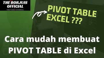 MEMBUAT LAPORAN KEUANGAN SANGAT MUDAH MENGGUNAKAN PIVOT TABLE DI EXCEL!