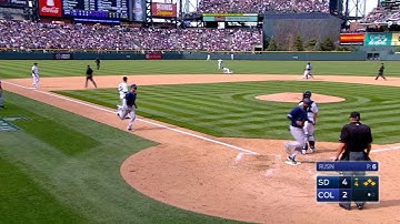 SD@COL: Padres score six runs in the 4th inning