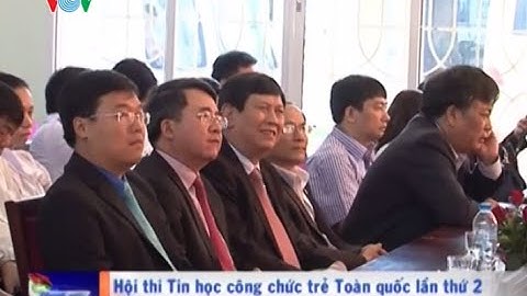 Hội thi Tin học khối CBCC trẻ toàn quốc 2014