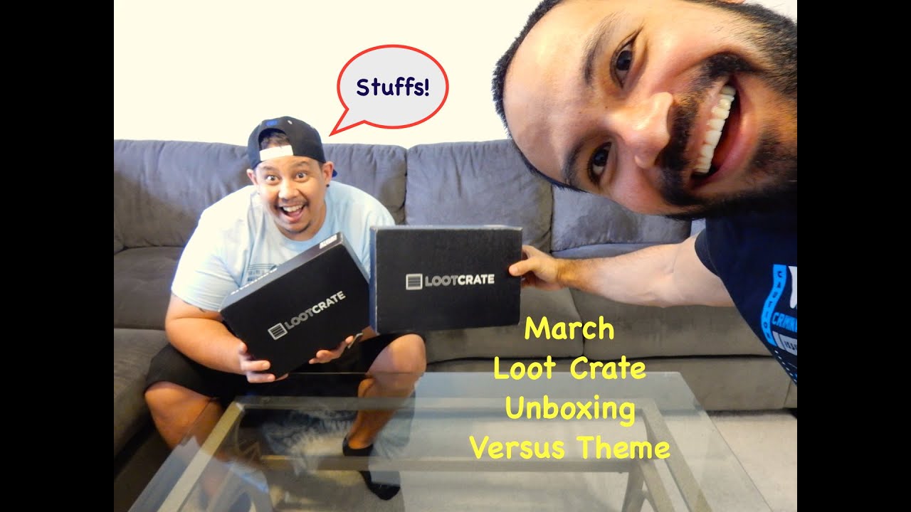 Hawaii Nerdz March 2016 Loot Crate: Versus theme unboxing.