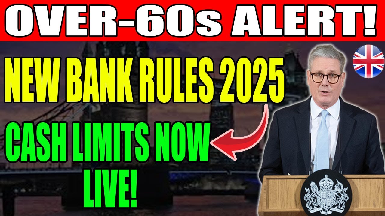Новые банковские правила 2025 года для лиц старше 60 лет | Как теперь будет работать снятие средств!