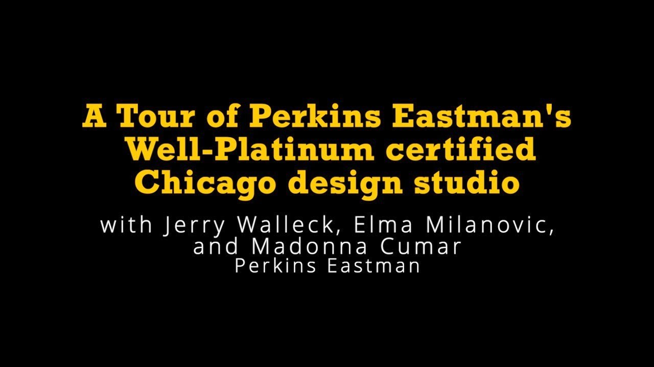 Perkins Eastman's Well-Platinum certified design studio