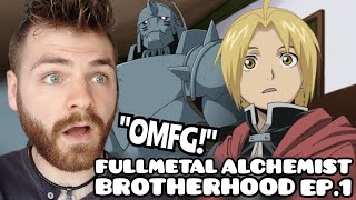 Fullmetal Alchemist Brotherhood Episode 1 Anime Review - Enter The Elric  Brothers 鋼の錬金術師 