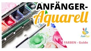 Aquarellfarben für Anfänger • Dein Guide zur richtigen Entscheidung | FarbCafé