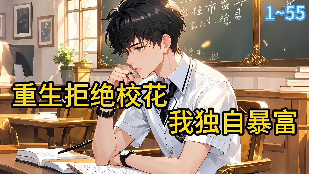 《重生03：拒绝校花，我独自暴富》1~55这一世，江州反手就是一个耳光：滚！老子只搞钱！心中无女人，拔刀自然神！他利用前世记忆，开局截胡房地产暴利，左手囤地皮，右手投企鹅。#都市  #漫画#精英说漫