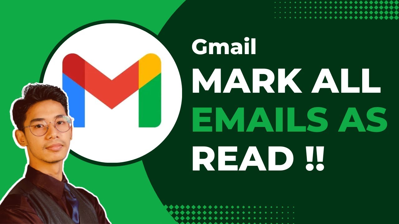 How To Mark As Read All Emails On Gmail YouTube