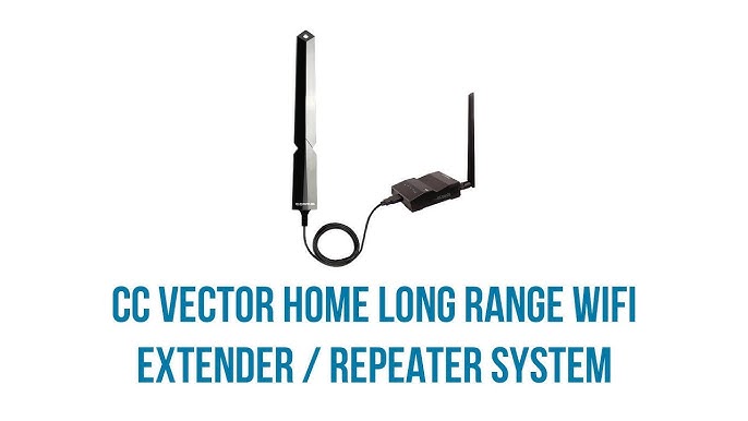 Orphan - CC Vector Home Long Range WiFi Extender / Receiver System 2.4 GHz