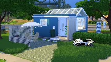 TINY HOUSE | The Sims 4 | Speed Build + CC LINKS