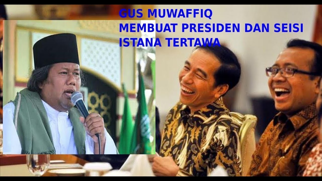 Ceramah Gus Muwafiq Terbaru di Hadapan Presiden di Istana Negara