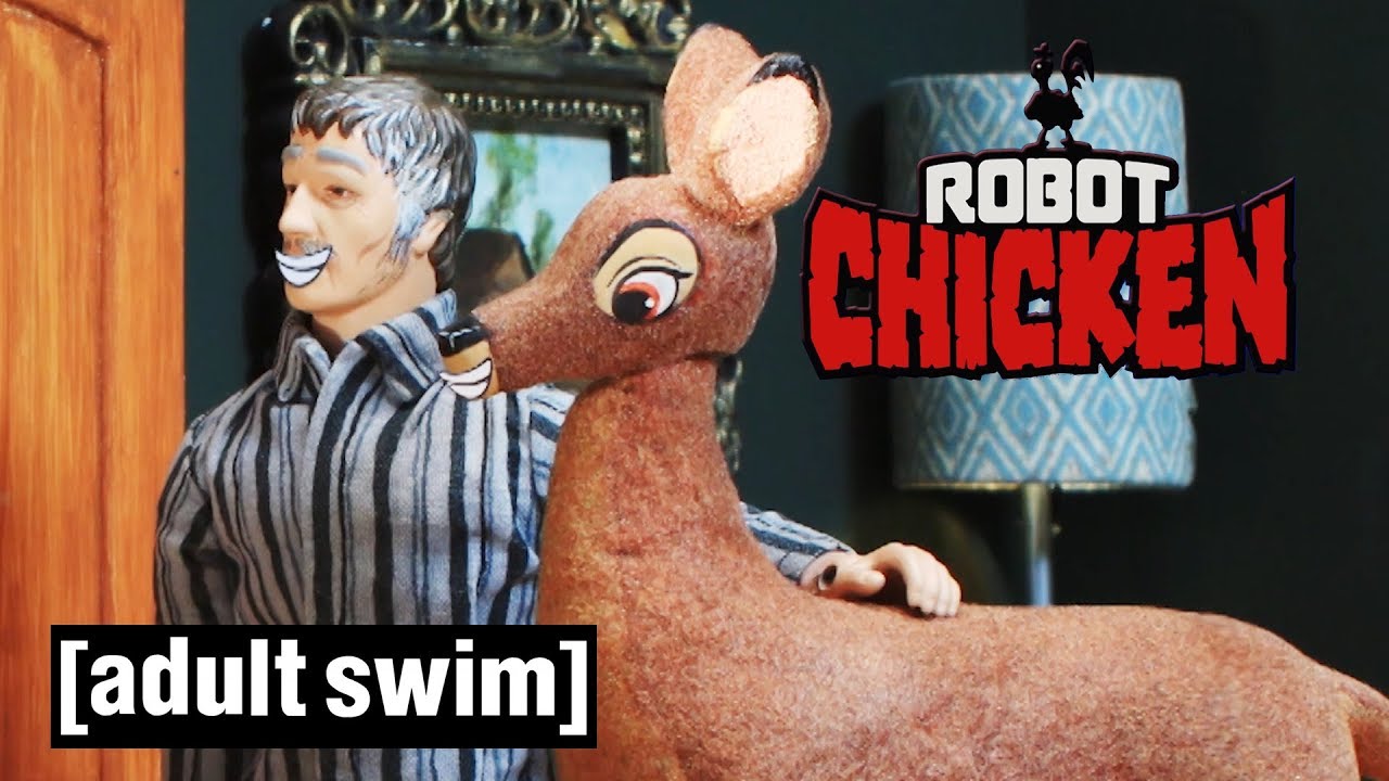 Robot Chicken Bambi Family Reunion Adult Swim UK 🇬🇧 YouTube