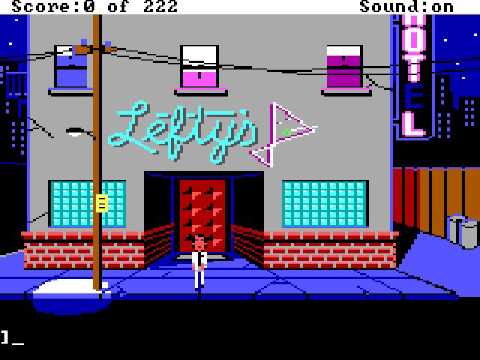 DOS Nostalgia Podcast #24: Leisure Suit Larry (with Mat Bradley-Tschirgi)