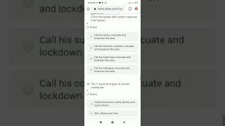 PSBD security abu - Dhabi questions 2022