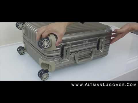 RIMOWA Topas and Stealth Carry-on Review - U.N. Luggage Canada