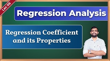 Regression Coefficient and its properties | Engineering Maths|12th Math | Bcom | [Lec 6]