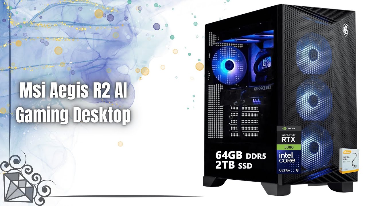 MSI Aegis R2 AI Gaming Desktop Review | Ultra 9 + RTX 5080 Powerhouse ...