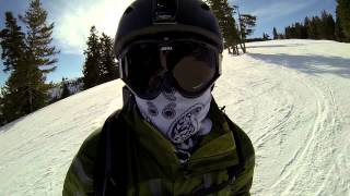Skiing at Deer Valley - 3rd Person View