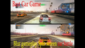 BLUR  Gameplay PC HD  Blur Split Screen Multiplayer