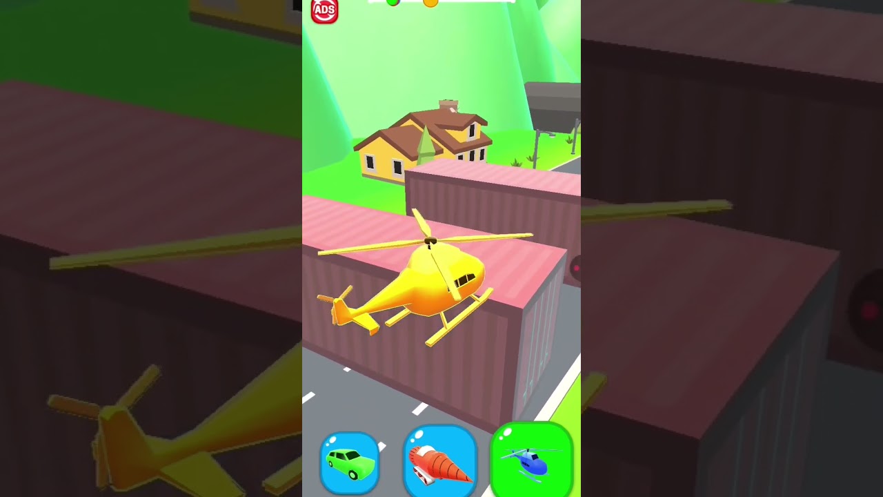 Shape shifting funny race Gameplay new hyper casual games😱😱😱😱