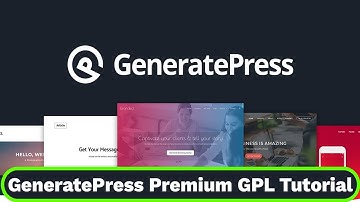 GeneratePress Premium GPL WordPress: Step-by-Step Demo Installation ⚡️ Activation Tutorial - GPLCLUB