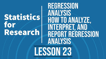 Statistics for Research - L23 || #Regression Analysis using #SPSS 28