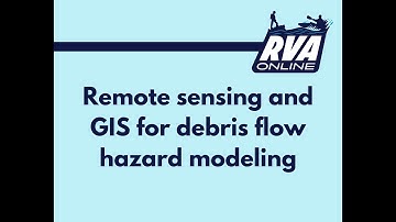 Remote sensing and GIS for debris flow hazard modeling