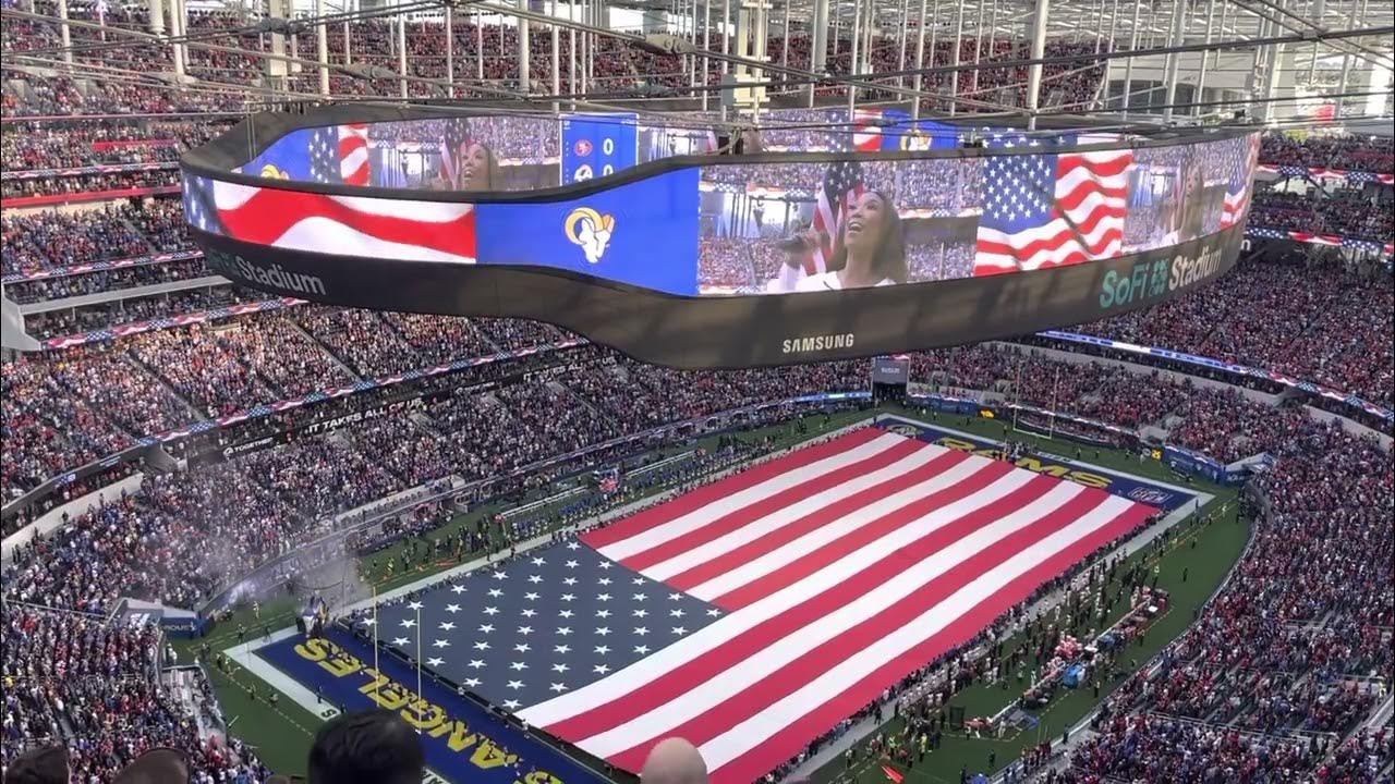 2021 NFC Championship Game National Anthem YouTube