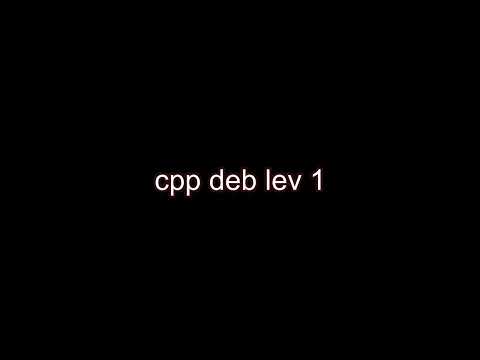 cpp deb lev 1