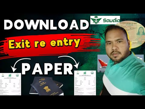 exit re entry check ksa | exit re entry paper check ksa | how to ...