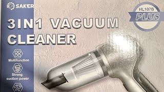 Saker Mini Portable Vacuum Cleaner