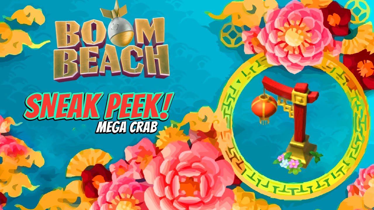 Boom Beach Lunar New Year Mega Crab - Sneak Peek!