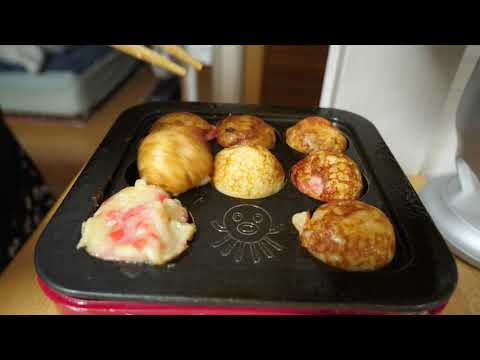 ASMR 飲めるたこ焼きtakoyaki