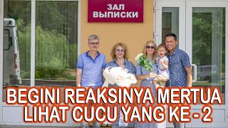 Picking up his foreign wife from the hospital after giving birth || AMINA'S REACTION TO SEEING HE...