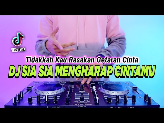 DJ TIDAKKAH KAU RASAKAN GETARAN CINTA - SIA SIA MENGHARAP CINTAMU REMIX FULL BASS TIKTOK TERBARU class=