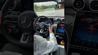 new c63 race start 🚀 2023 c 63s e-performance #shorts