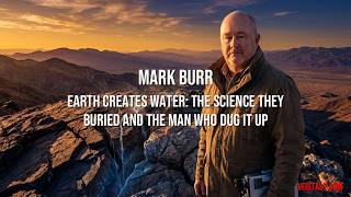 Mark Burr | Earth Creates Water: The Science They Buried and the Man Who Dug It Up