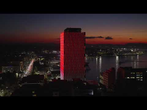 Piraeus Tower - Festive Illumination 2023