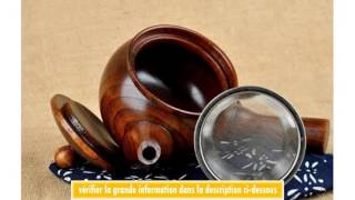 Exclusif Et Unique Japonais Poigne Latrale Thire En Bois Yokode Kyusu 02 Litres