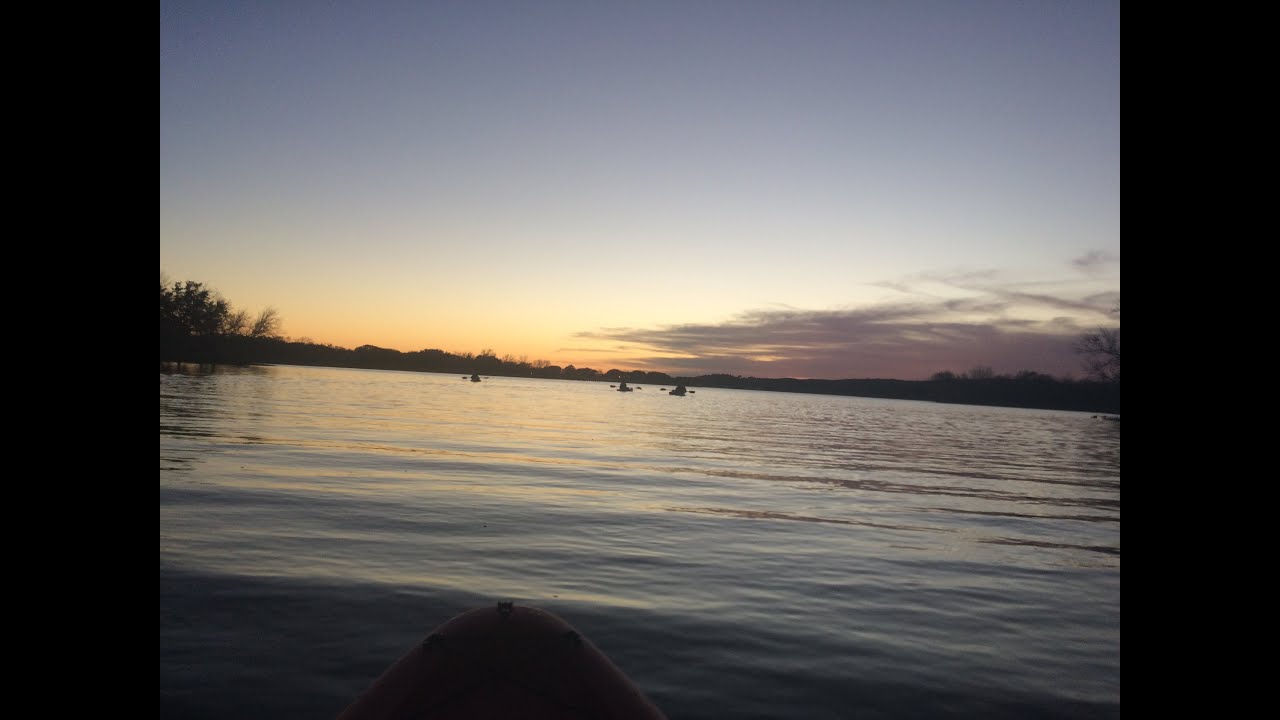 Kayaking at Ink's Lake December 2014 YouTube