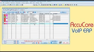Accucore Telecom ERP system features - part 5