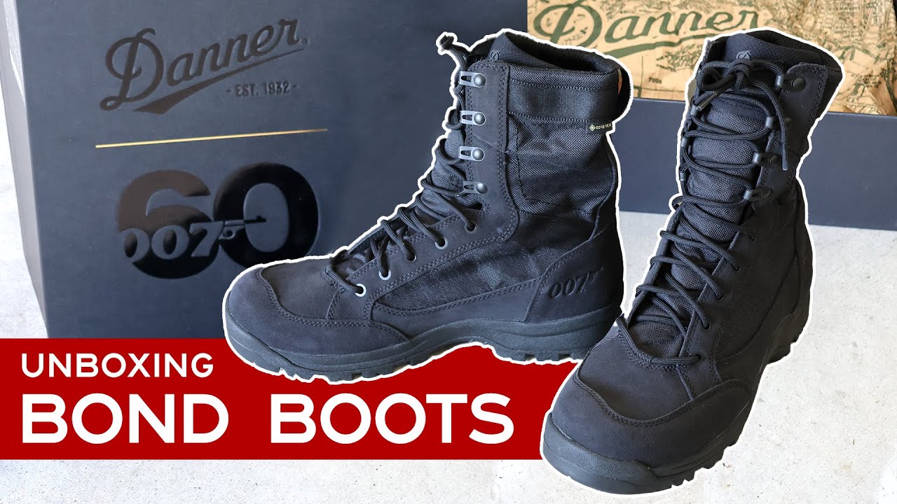 Danner 007 60th Anniversary Tanicus James Bond Boots UNBOXING - YouTube