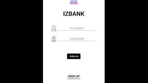 Mobile Banking Application Project Using Java , Android Studio, Parse