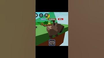 I put a huge titanic capybara in the pet mutation #growagarden #roblox