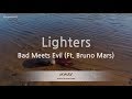 Bad Meets Evil-Lighters (Ft. Bruno Mars) (Melody) (Karaoke Version) [ZZang KARAOKE]