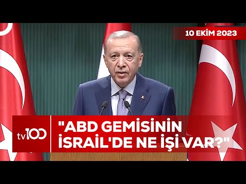 İsrail - Hamas Gerilimi! Erdoğan'dan Kritik Açıklama | Ece Üner ile TV100 Ana Haber