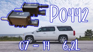 P0442 -  I replaced my  Evap Purge Valve, 07'-14' Escalade/Yukon/Tahoe 6.2L